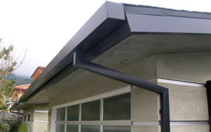 Commercial property in Medford with an efficient gutter system